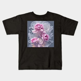 Flowing Flowers 41 Kids T-Shirt